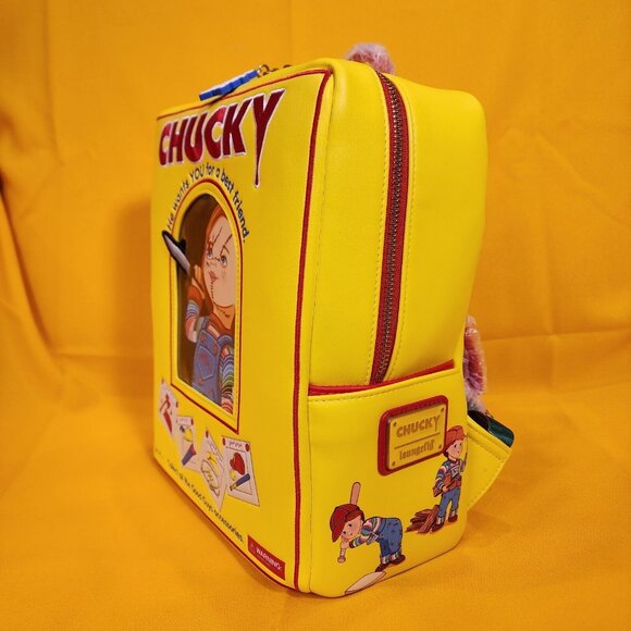 Loungefly Childs Play Chucky Good Guys Toy Box Cosplay Mini Backpack NEW main image 6
